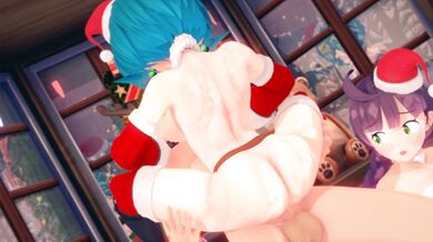 "Snowy Seduction: A Steamy Christmas Eve in the Mountains"