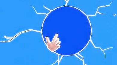 Watch as KemKem, the MMD model with a rabbit hole on her back, goes down the spade while exposing her bare legs.