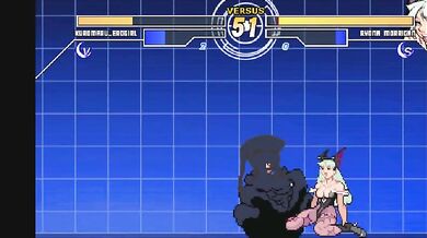 "The Ferocious Fighter: Kuromaru Girl vs The Dark Goddess Morrigan!"