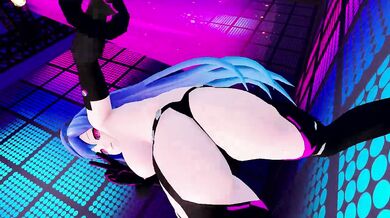 'The Hip-Hop Princess - Iris Heart - Hip-Shaking and Spanking Dance'