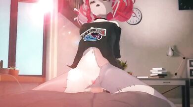 Holly Live Ollie Riding - A Busty Hentai Adventure