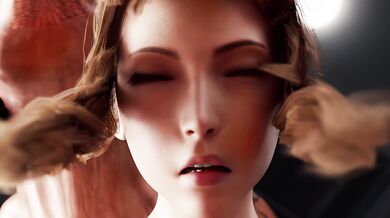 Watch as the celery in this porn scene is used to help Aerith achieve her ultimate sexual climax.