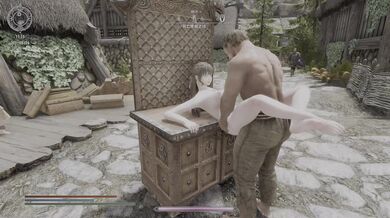 "Sexual Intercourse with a Dragon in Skyrim"
