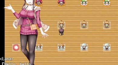 "The Sexy Princess Honey Trap Lana Gives a Clinging Handjob to the Prince"