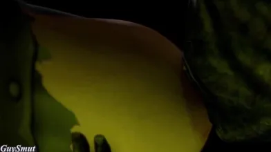 'Jill Valentine gets her massive boob sucked by a horny monster in this hot and steamy hentai video!'