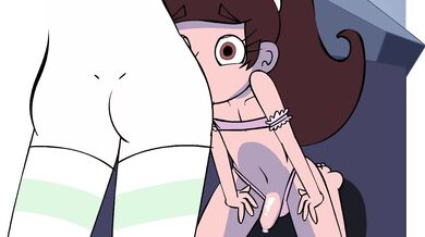 'Masculine boyfriend gets his cock sucked by a horny college girl'