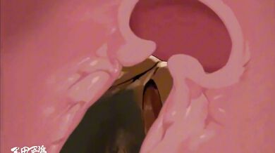 The Orc Taimanin Gets Fucked By Sakura Iga In A Hentai Video, Edited With KT13, And Animated With Tamada-Heijun.