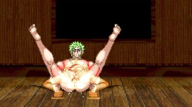 "One Piece: Luffy and Roronoa - The Fleshy Adventure"