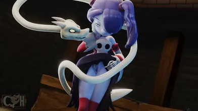 "Two Squishy Girls and a Big Fat Leviathan: A Hentai Adventure"