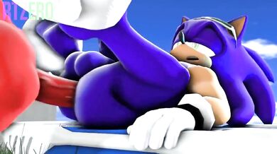 'Rebellious Sexual Desires of Sonic and Knuckles in the Heavens'