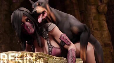 "Mileena's Doggy Style"