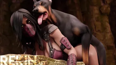 "Mileena's Doggy Style"