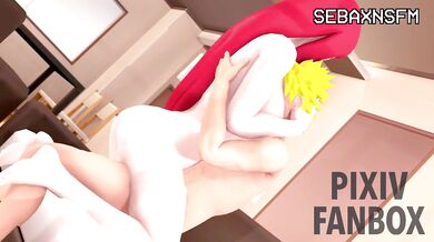 'Minato's Busty Babysitter Sneaks Into His Room And Gets Her Naughty Thrust On!'