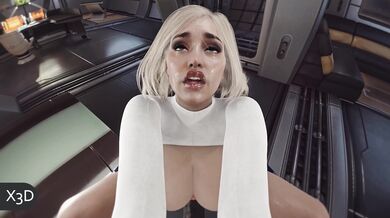 'The League's Newest Member X3d 4K POV White Top (Edited NO Darkseid only Power Girl)'