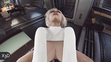 'The League's Newest Member X3d 4K POV White Top (Edited NO Darkseid only Power Girl)'