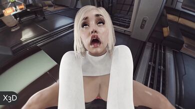 'The League's Newest Member X3d 4K POV White Top (Edited NO Darkseid only Power Girl)'