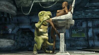 "The Alien Queen and the Monstrous Green Space"