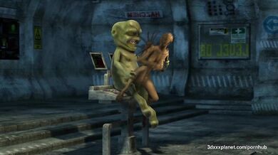 "The Alien Queen and the Monstrous Green Space"