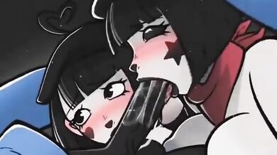 Bon Bon and Chu Chu love sucking dick!