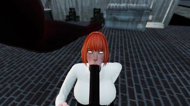 'Makima Loves Deepthroat Blowjob'
