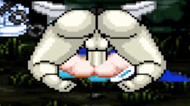 "Mega-Endowed Futanari Nympho Hentai Queen Noroko Rides Intense Dick of Sexually Insatiable Male Servant Parry!"