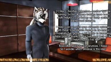 "Lustful Cousins: Coco Bandicoot and Rivet Bred in a Club"