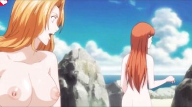 Rewritten as: "Hentai Beach Party - Bleach Fan Service"