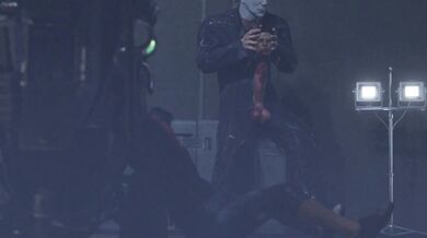 "Meg and Thomas, ravaged by Myers' deadly cock, are skull-fucked until the daylight comes."