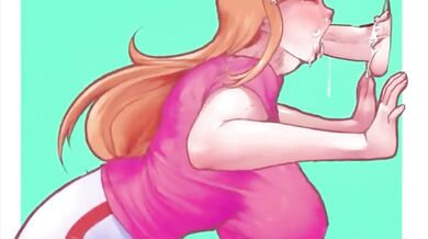 "Innocent Love: Orihime's Deep Blowjob Skills [MangaDelta]"