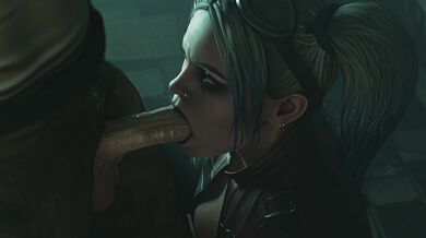 'The Mask of Darkness: A Harley Quinn and Arkham Asylum Hentai Adventure'