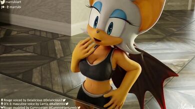 The Sexy Sonic Rouge Compilation, where Rouge the Bat and her love interest Sonic the Hedgehog engage in a series of passionate encounters.