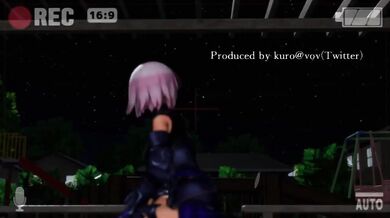 "Mash Kyrielight Public Masturbation Kuro@vov"