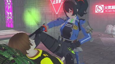 "My Neighborhood Secret Nympho Hentai Teen! Caught in the Act!"