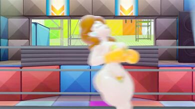 Rewritten as: "The Sweetest Rivalry - Peach vs Daisy"