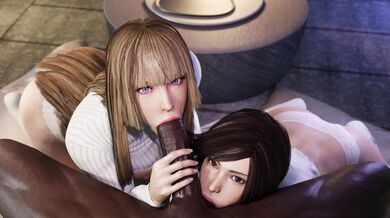 Watch the sexy Lili and Asuka share BBC V2 porn video on BBCVideos.com!