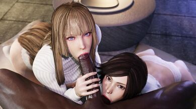 Watch the sexy Lili and Asuka share BBC V2 porn video on BBCVideos.com!