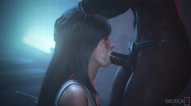 'Tifa's "Secret Meeting" in the Midgar Sewers (Black, Close-Up) [VG Erotica]'