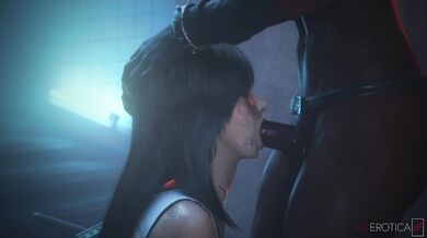 'Tifa's "Secret Meeting" in the Midgar Sewers (Black, Close-Up) [VG Erotica]'