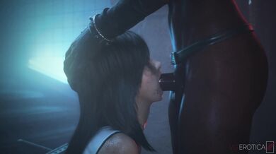 'Tifa's "Secret Meeting" in the Midgar Sewers (Black, Close-Up) [VG Erotica]'