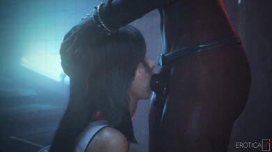 'Tifa's "Secret Meeting" in the Midgar Sewers (Black, Close-Up) [VG Erotica]'