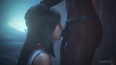 'Tifa's "Secret Meeting" in the Midgar Sewers (Black, Close-Up) [VG Erotica]'