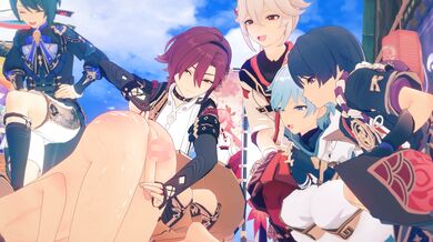 'The Glorious Boys of the Doutei Chinpoo Brothel, Masterfully Pounding Out a Prostate Massage in Breathtaking 4K/60fps Hentai Porn!'