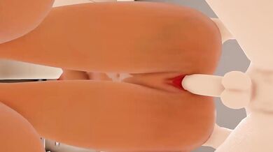 "Mommy Gets a Lap Dance From Her Sexy Cat While Daddy Watches."