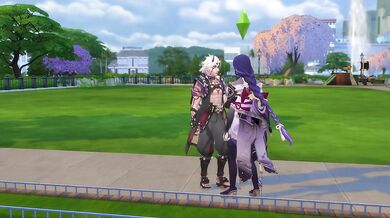 'Shogun Raiden gets his ass pounded by Arataki Ittou in Genshin Impact'