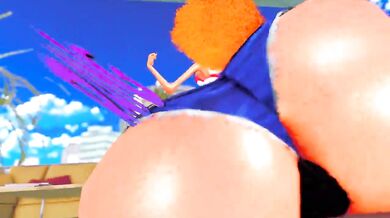 "Sexy MILF Kate gets her tight pussy squished and squashed in the most delicious way!"