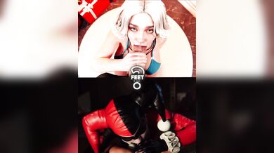'Mega Wet Sexier Hentai! Supergirl vs Harley Quinn, the ultimate battle between superheroes and villains gets even steamier when they take it to bed.'