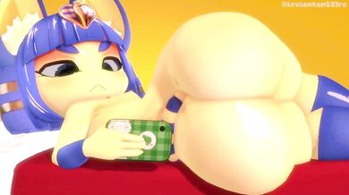 'A Cat Queen's HMV Ankha - Obeying the Porn Goddess'