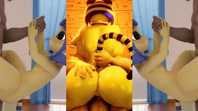 'A Cat Queen's HMV Ankha - Obeying the Porn Goddess'