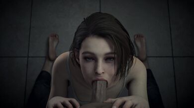 'Jill's POV Blowjob in Blue Lightsfm'