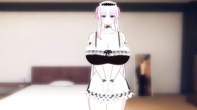 'Big-breasted sex slave maid Minako-san gets fucked hard by her master in a passionate VenusPro scene'
